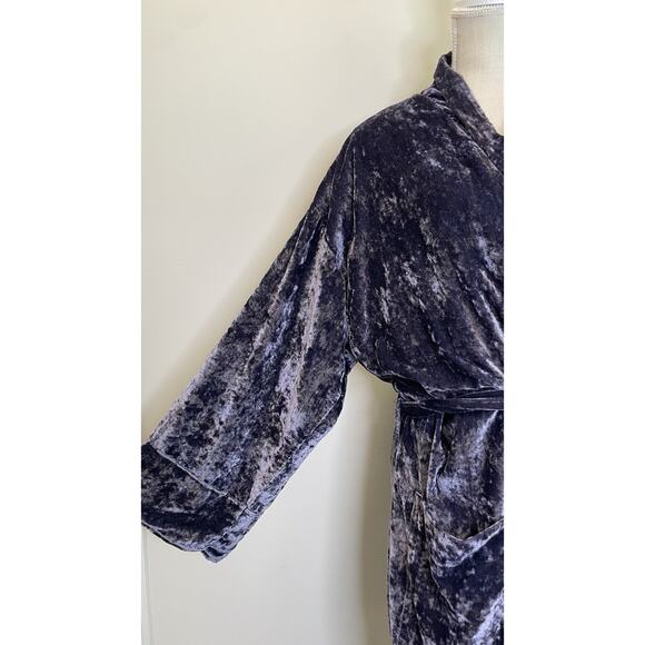 Harry Potter Pottery Barn Teen Velvet Ravenclaw Long Sleeve Robe L/XL Halloween - Picture 5 of 12